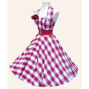 Red Gingham Dress