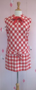 Red Gingham bombshell kinds of things