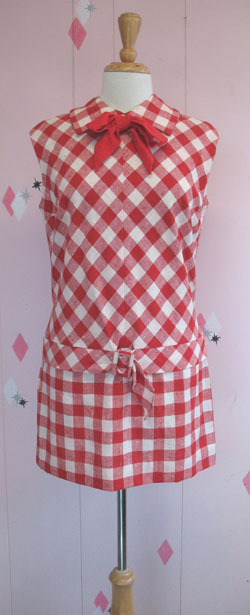 Red Gingham Dress