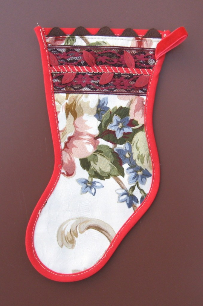 Christmas,candy bar,stockings,approx 8.5",upcycled,designer, fabric,swatches,trimmed,novelty,glasses case,gift card,candy bar, trinket