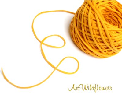 T-Shirt Yarn by ArtWildflowers on Etsy 