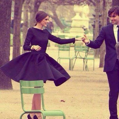 Going to dinner, we were getting dressed up so we would feel the essence of our specialness