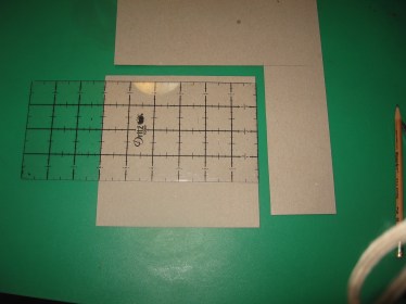 6X6 inche template from chipboard