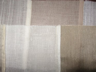 Front and back sides of finished French seam