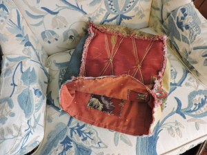 Lining made and stitched to the outer shell