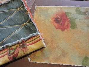 Picking a piece for the top edge